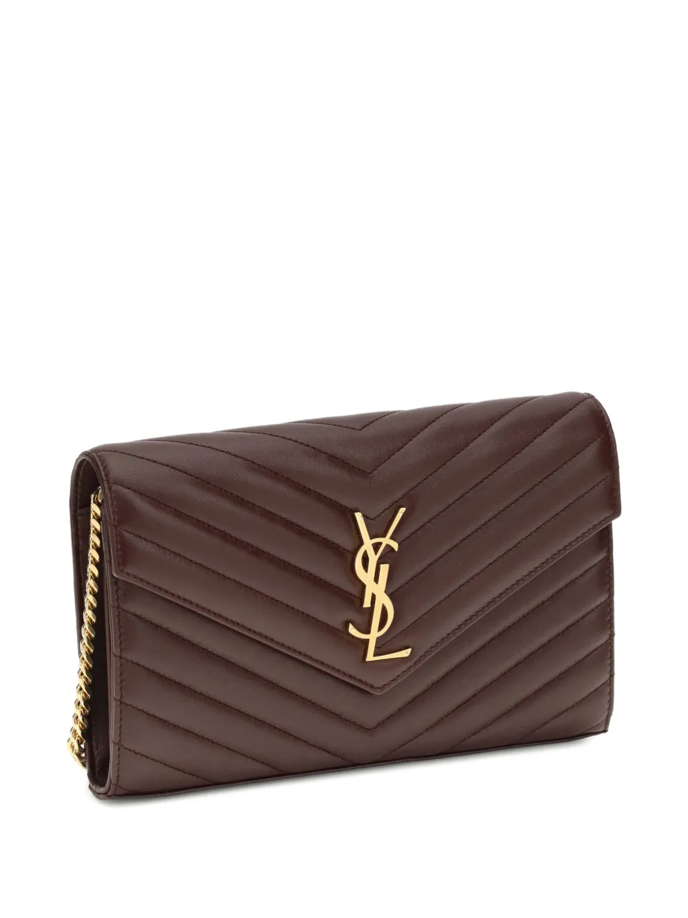 Saint Laurent Cassandre chevron logo shoulder bag | Clutches | Image 2