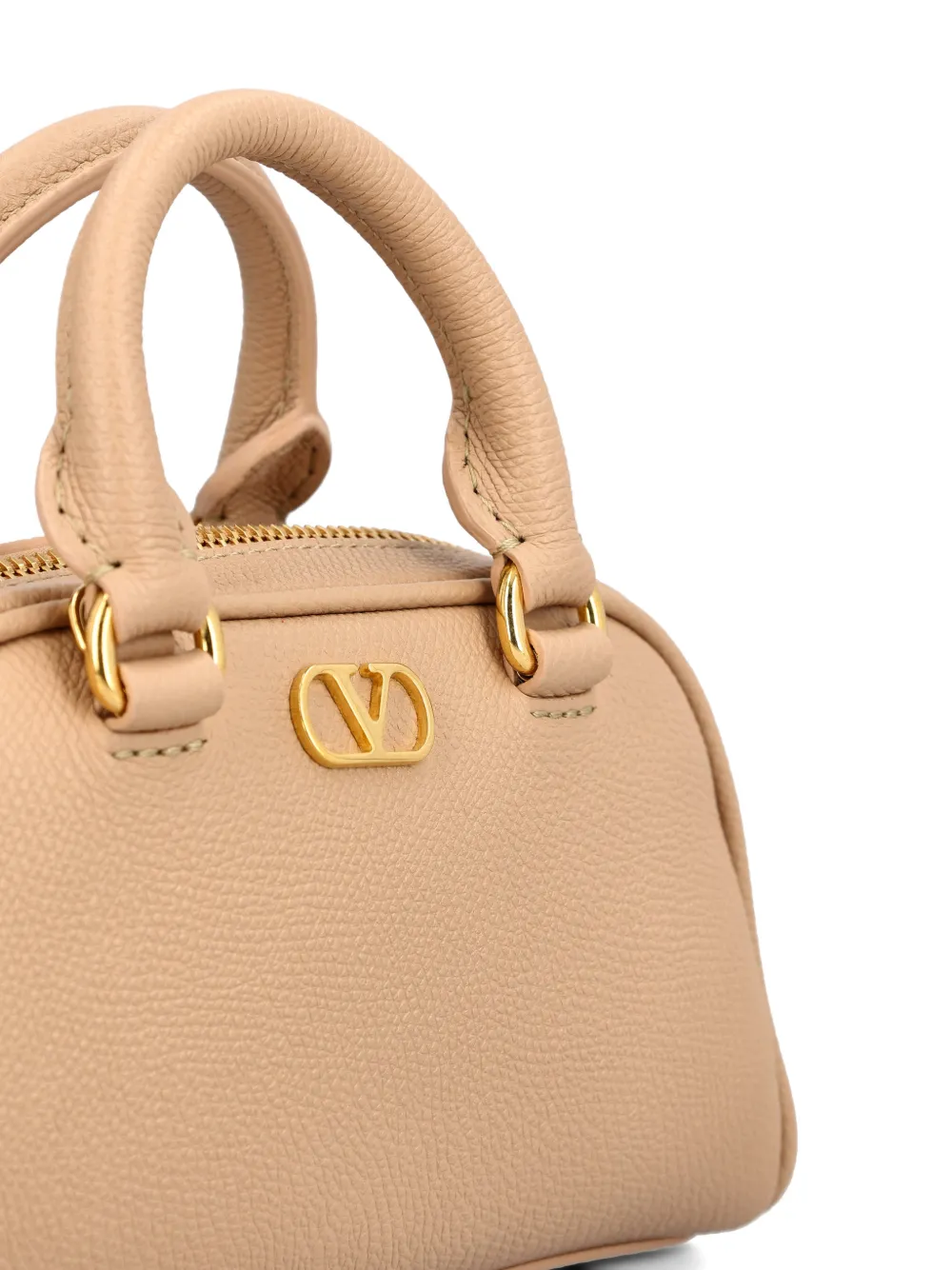 Valentino Garavani VLogo leren kleine tas Roze