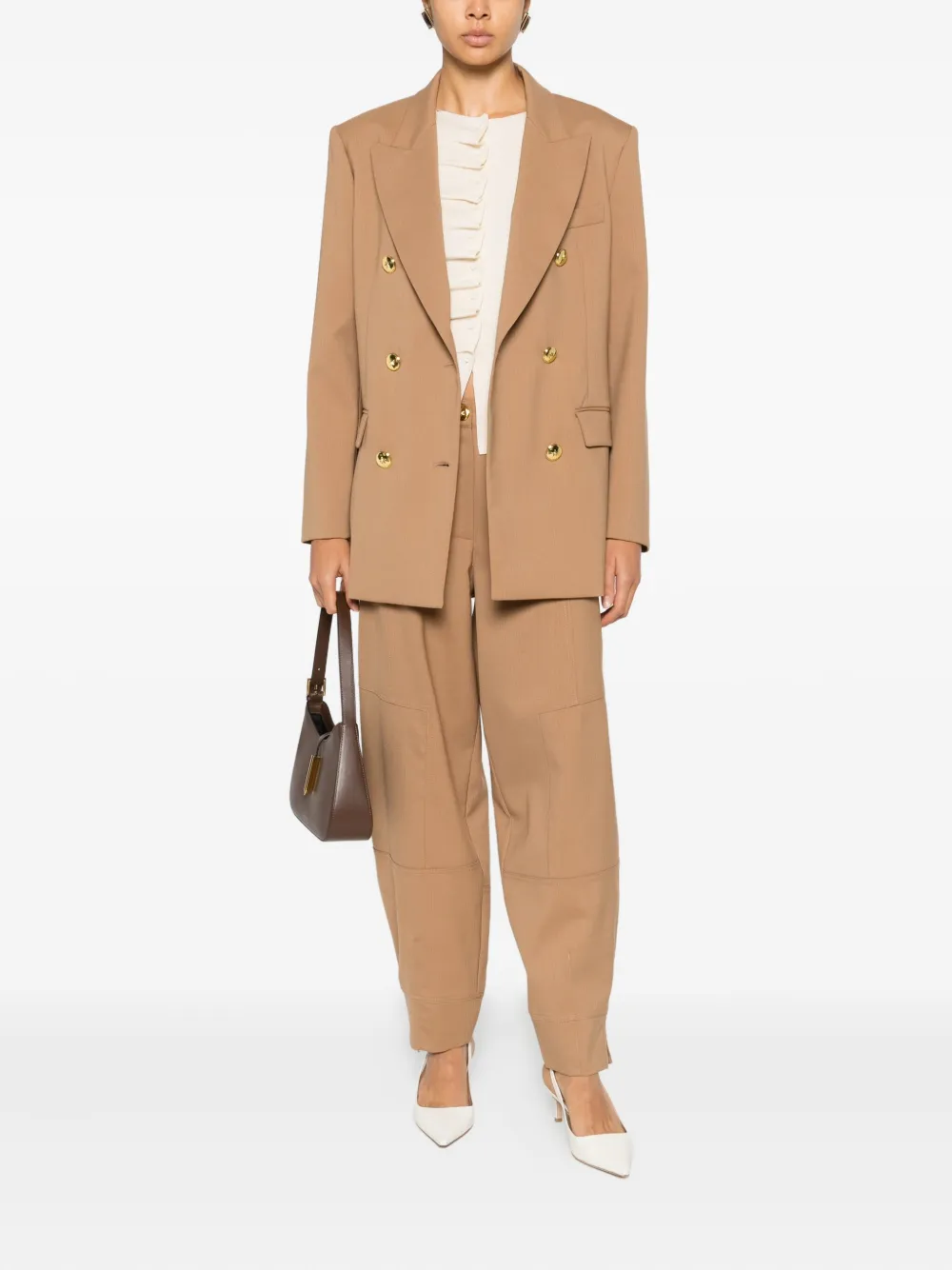 PINKO Pecorino trousers - Bruin
