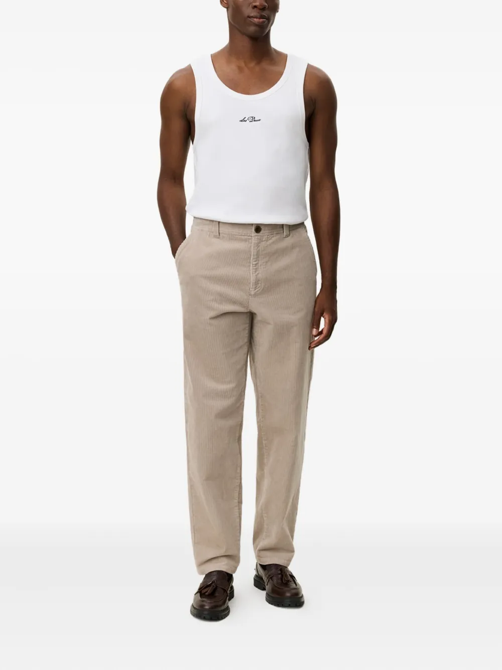 Les Deux Kody ribfluwelen broek - Beige