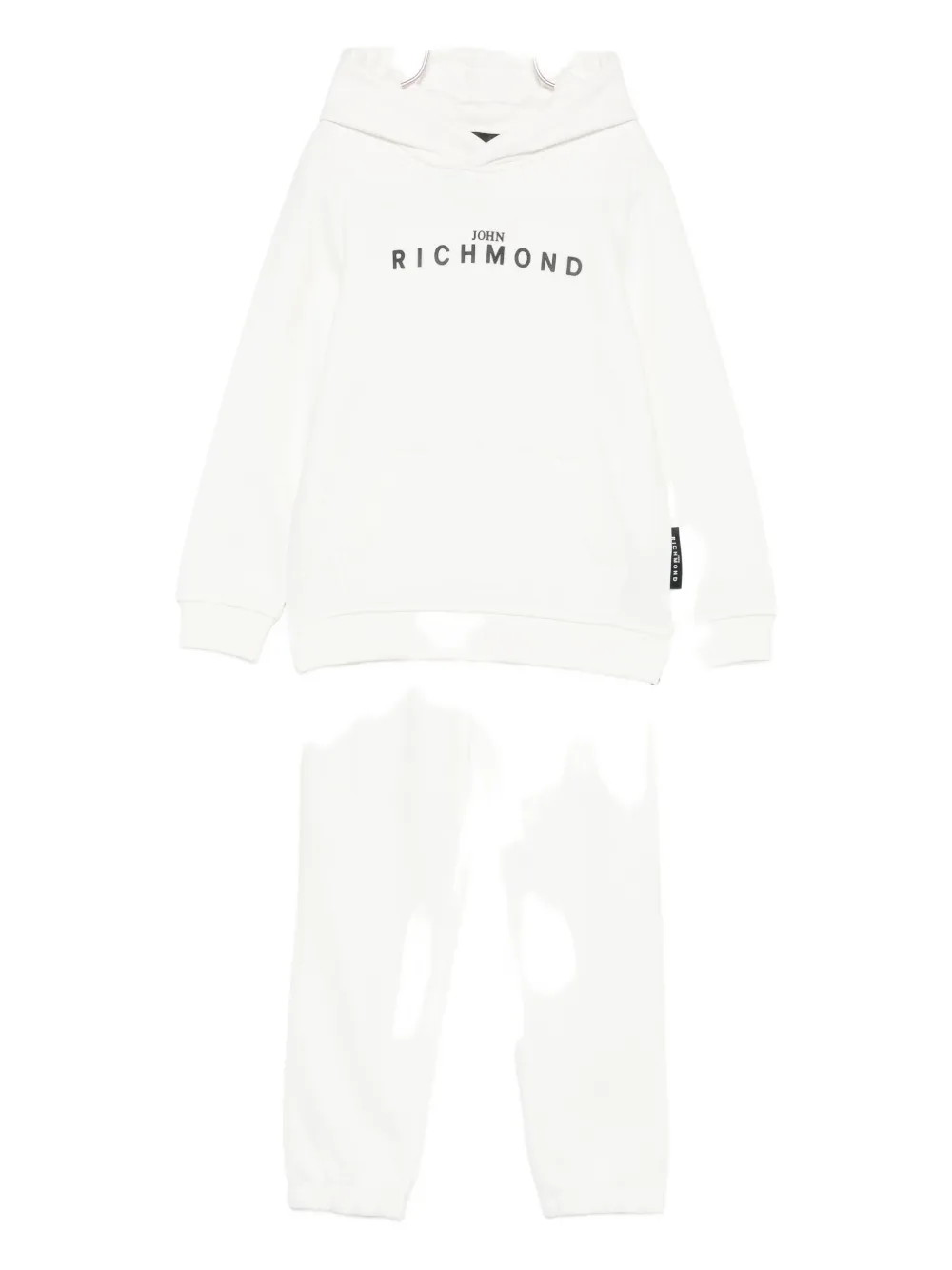 John Richmond Junior Embossed-logo Tracksuit In White
