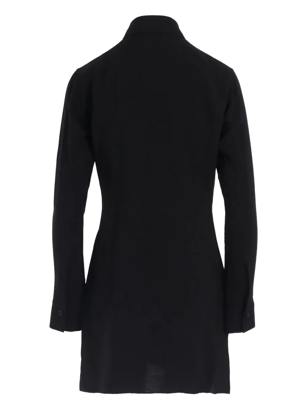 Y's tie-neck blouse - Zwart