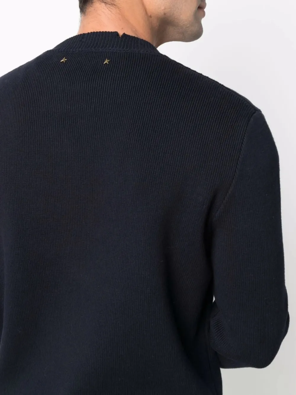 Golden Goose Sweater met ronde hals Blauw