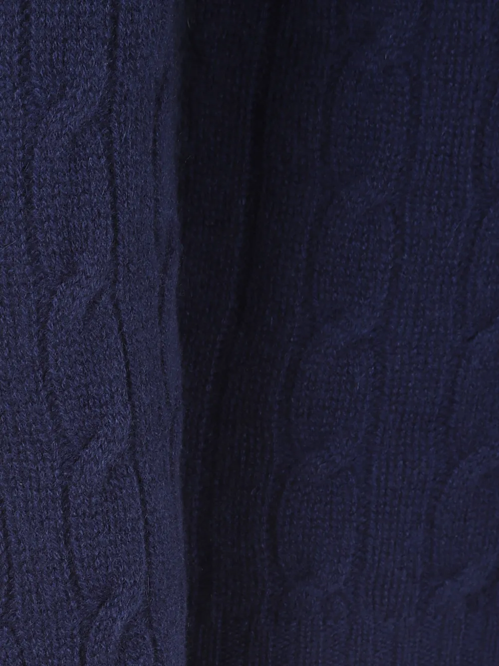 Drumohr Kabelgebreide trui Blauw