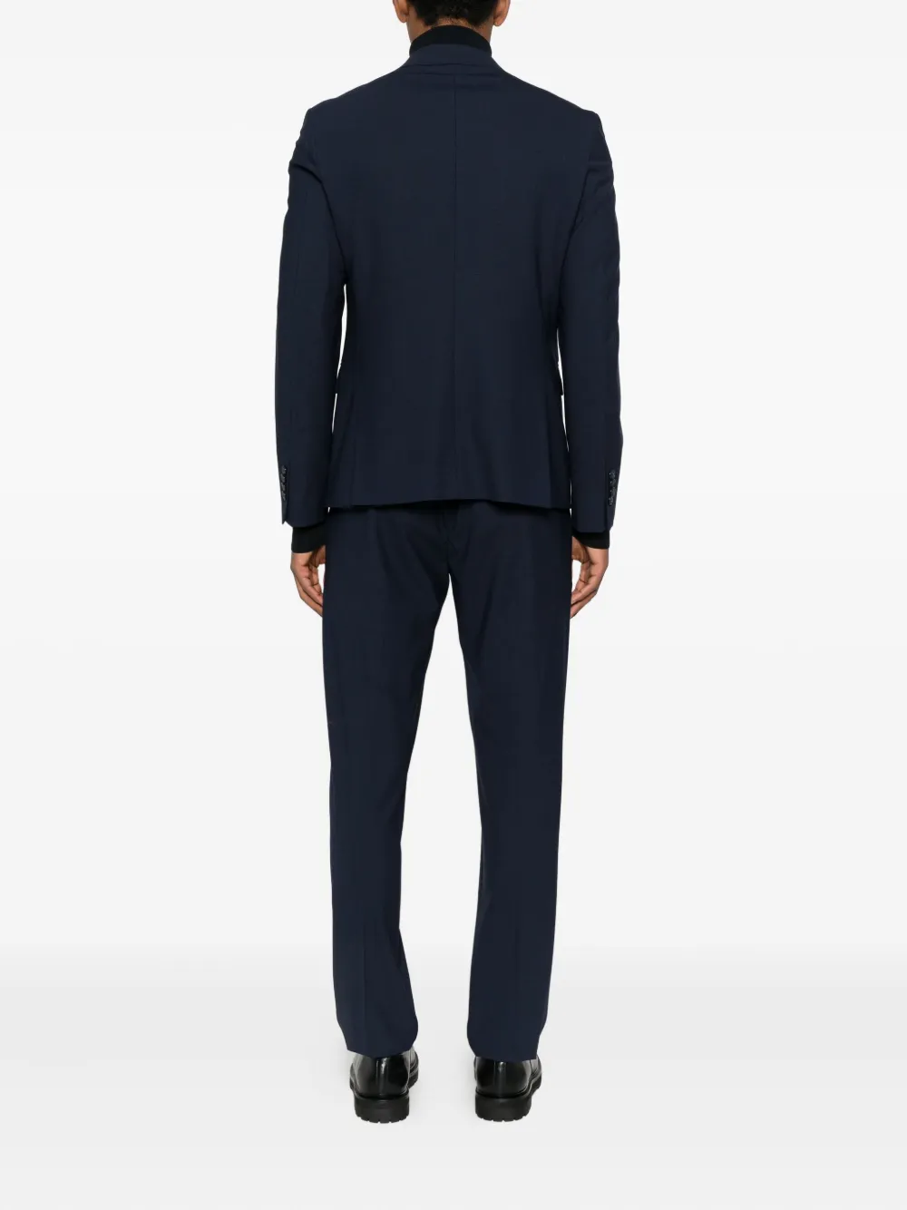 Daniele Alessandrini Button Suit In Blue