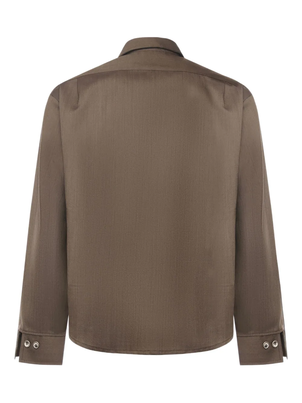 Giuliano Galiano patch-pocket shirt - Bruin