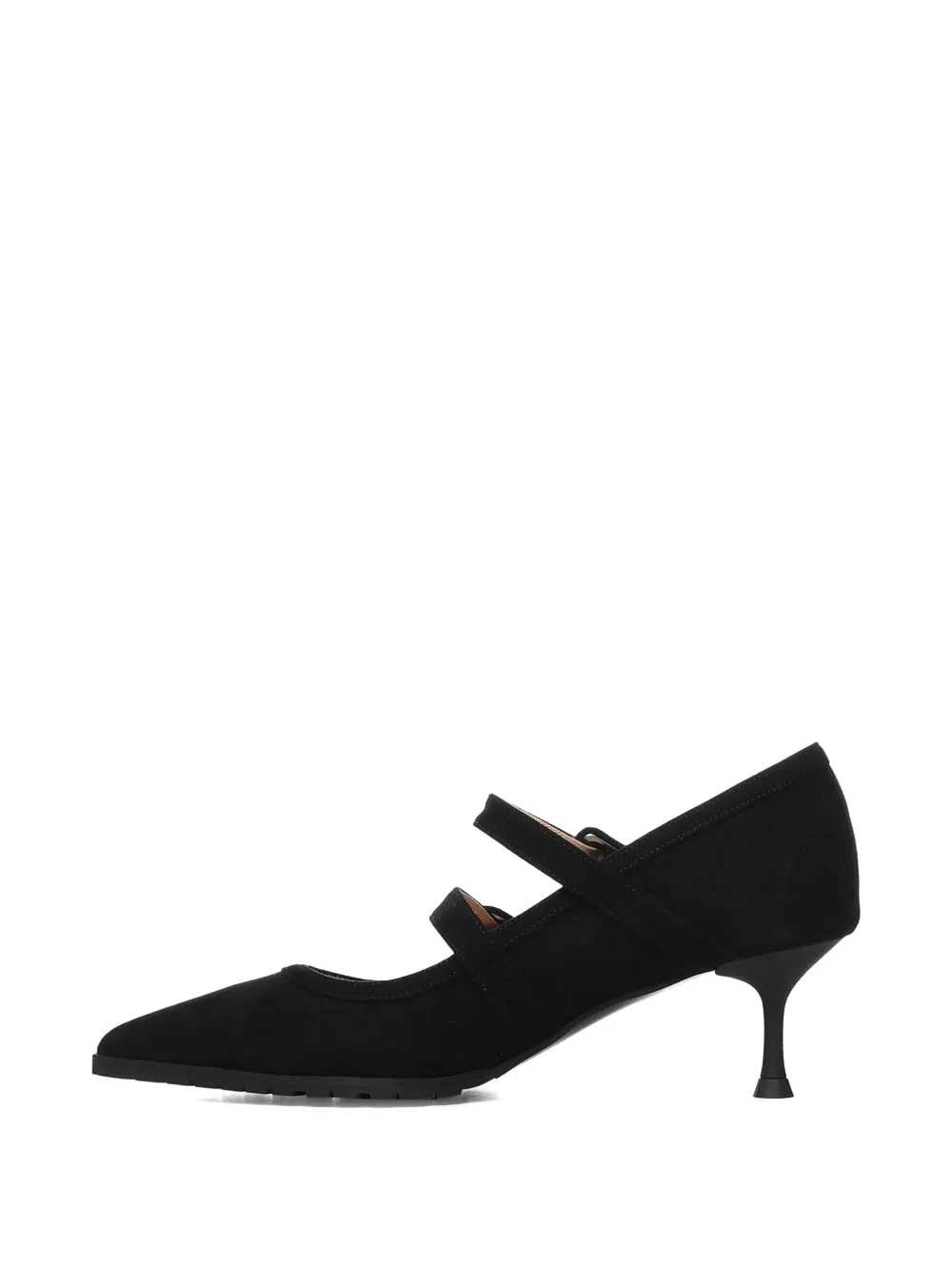 Giuliano Galiano Geluci suede pumps Zwart
