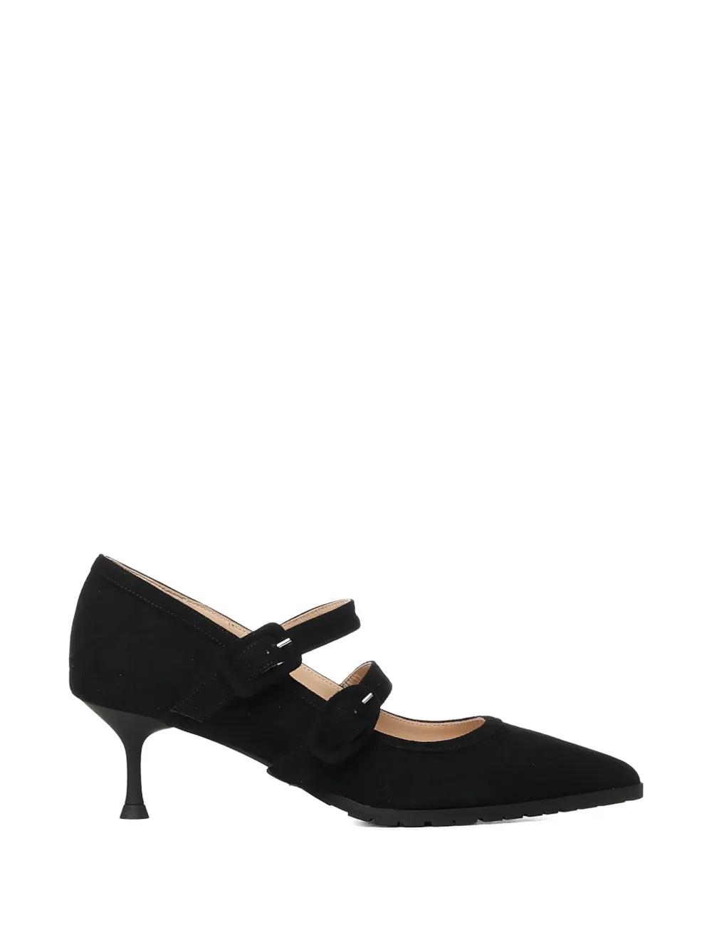 Giuliano Galiano Geluci suede pumps Zwart