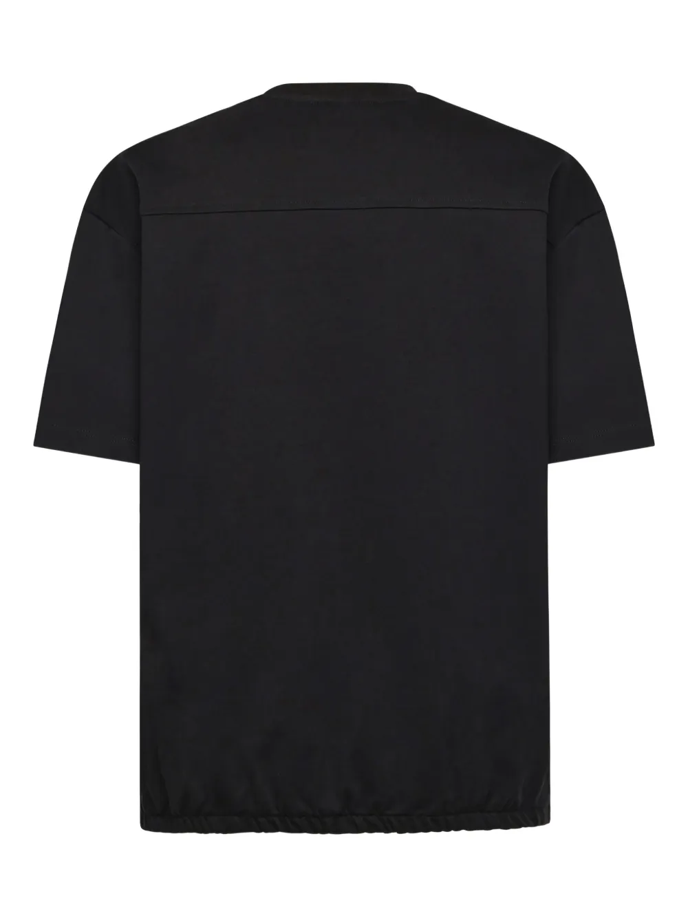 Giuliano Galiano Marcy panelled T-shirt - Zwart