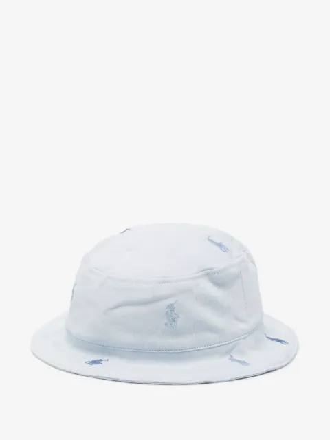 POLO RALPH LAUREN KIDS embroidered bucket hat