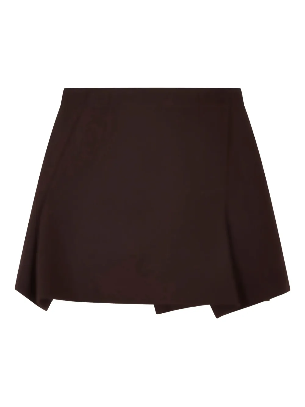 Sacai wrap mini skirt - Bruin