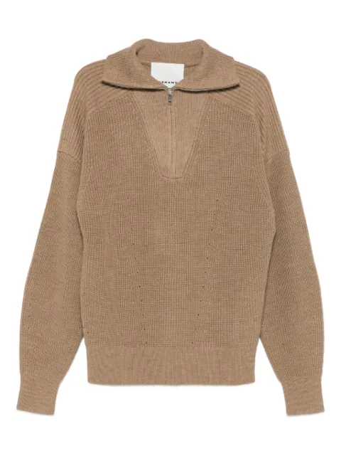 MARANT Benny half-zip sweater