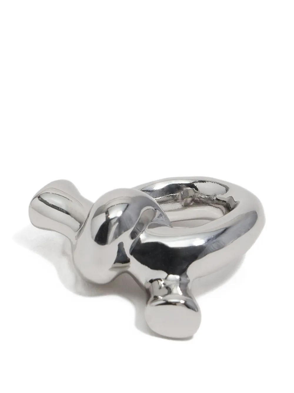 Bimba Y Lola Floral Knot Keyring In Blue