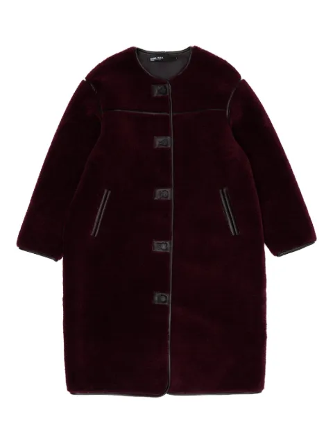 Bimba y Lola buttoned trim coat