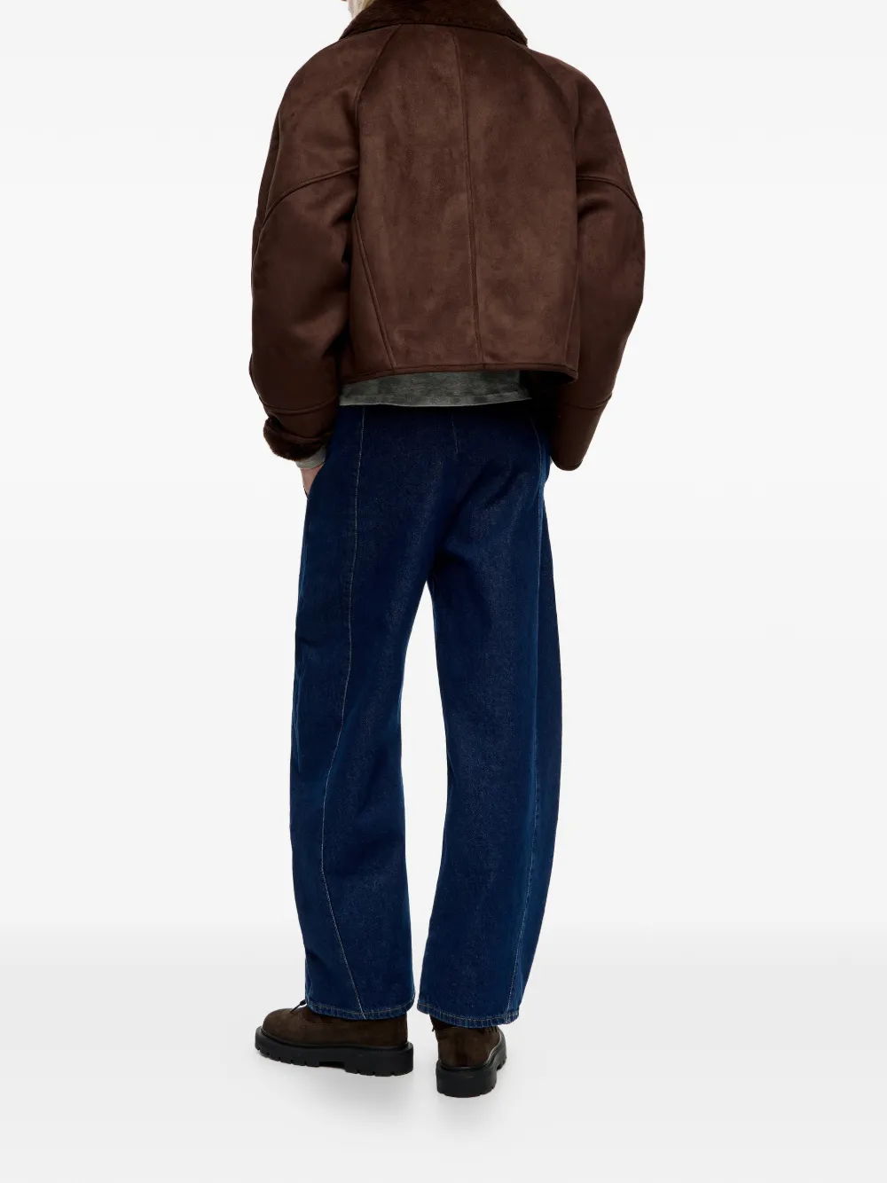 Bimba Y Lola Buttoned Jacket In Burgundy