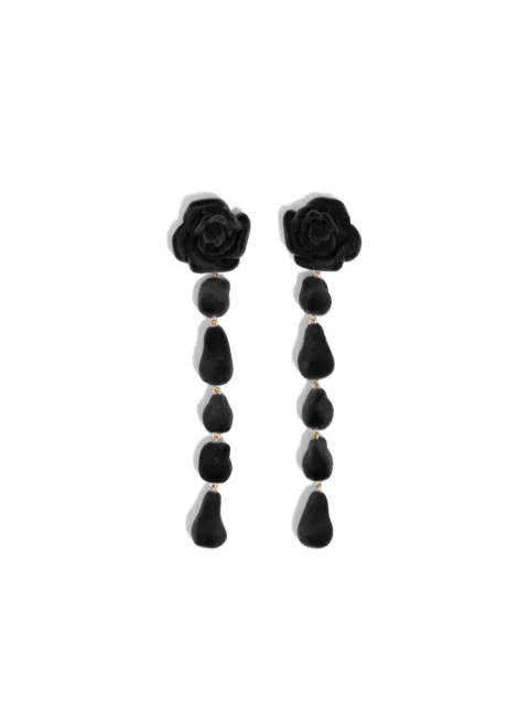 Bimba y Lola rose drop earrings
