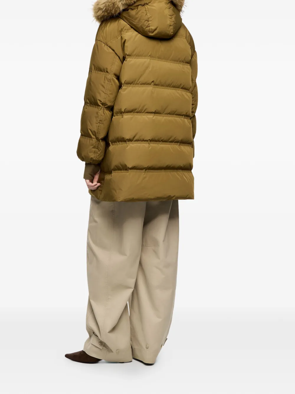 Bimba y Lola abrigo capitonado con capucha | Abrigos con botones | Image 2