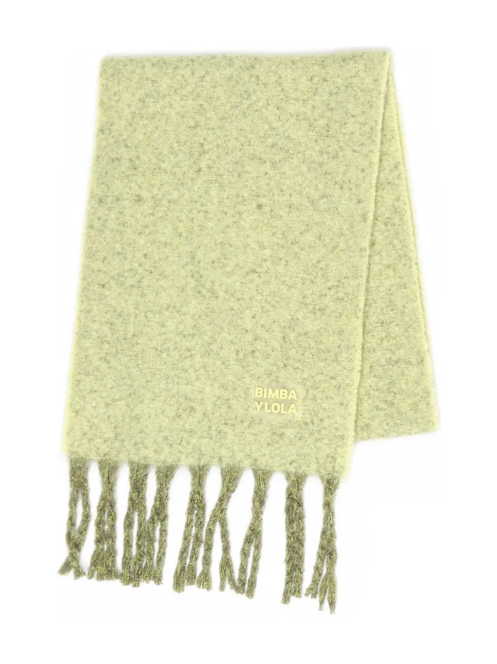 Bimba y Lola mascada con borlas | verde | Image 1