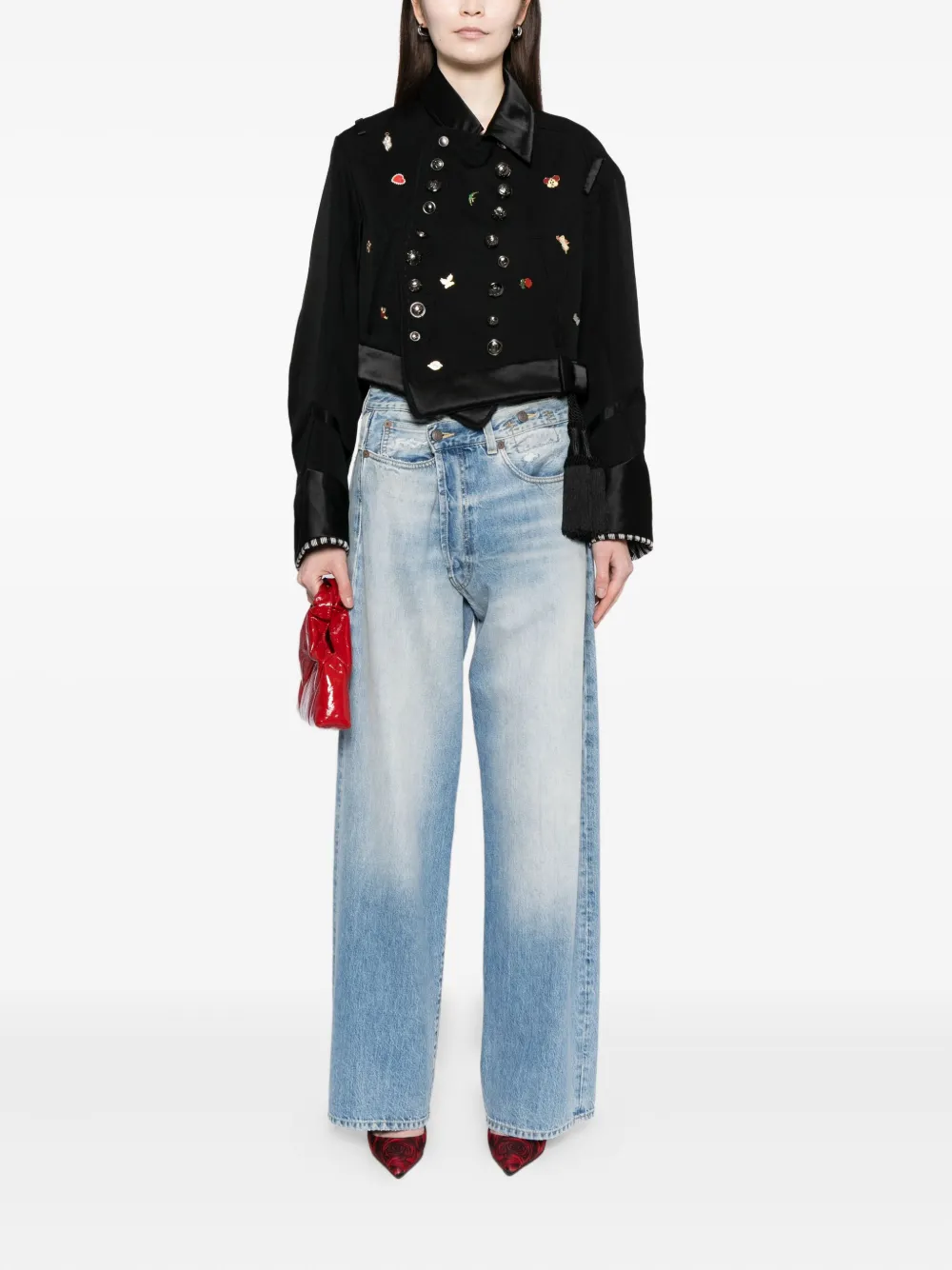 Undercover badge-embellished jacket | Blazers | Image 2