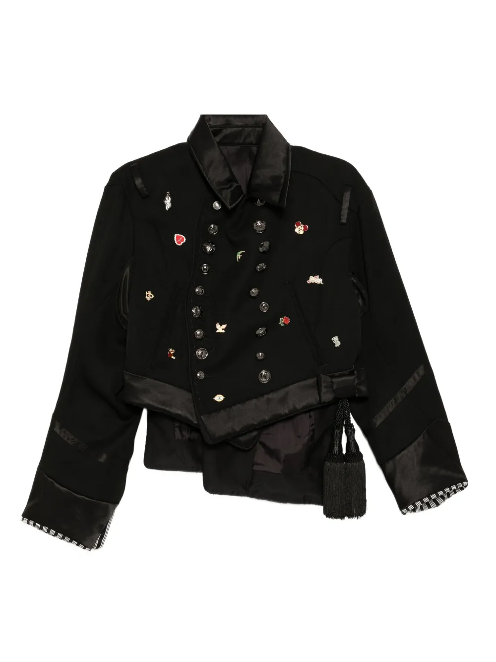 Undercover badge-embellished jacket | Black | Image 1