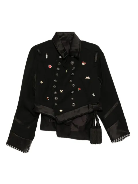 Undercover badge-embellished jacket
