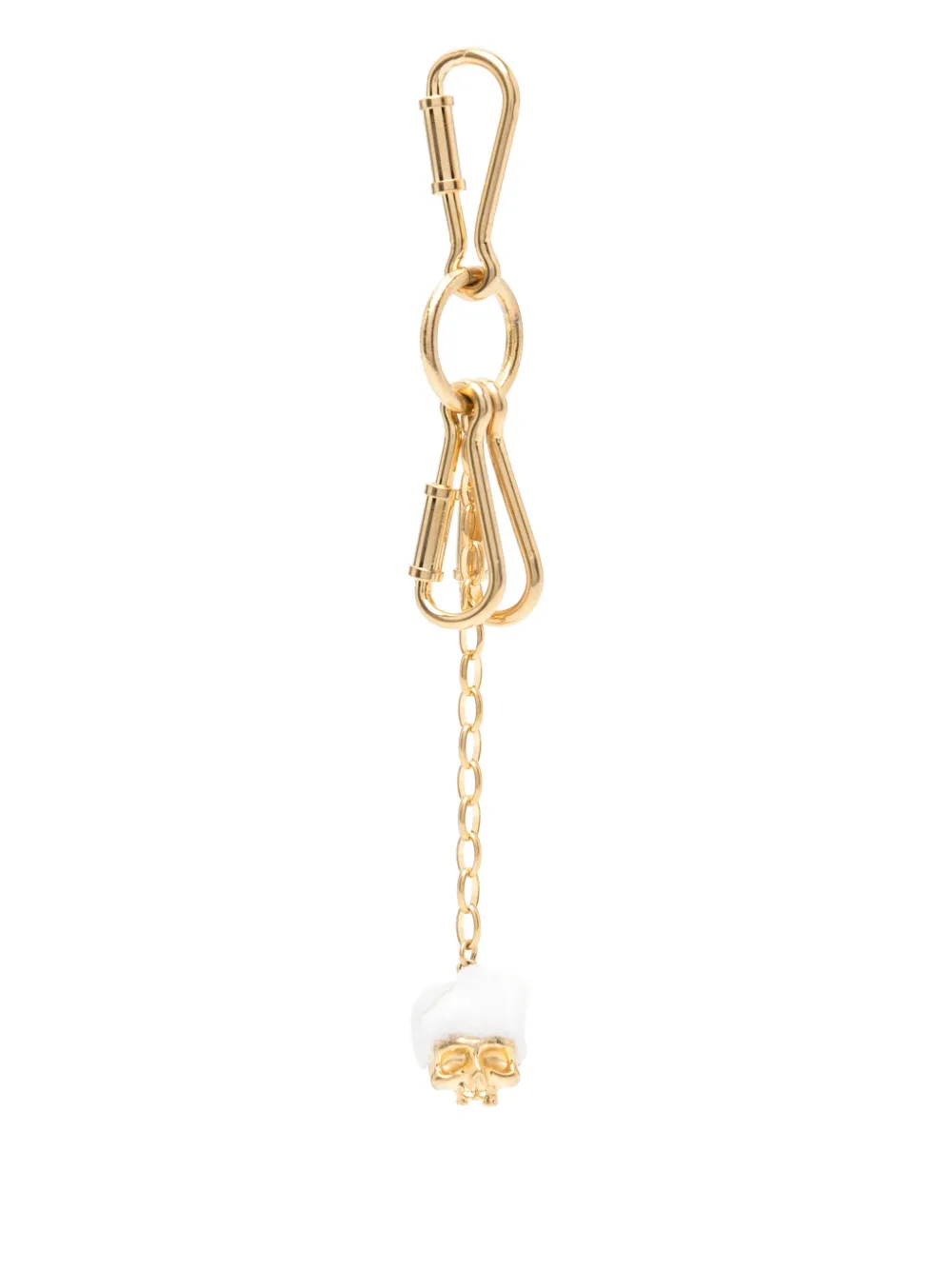 Undercover triple-buckle keyring | Gold | Image 1