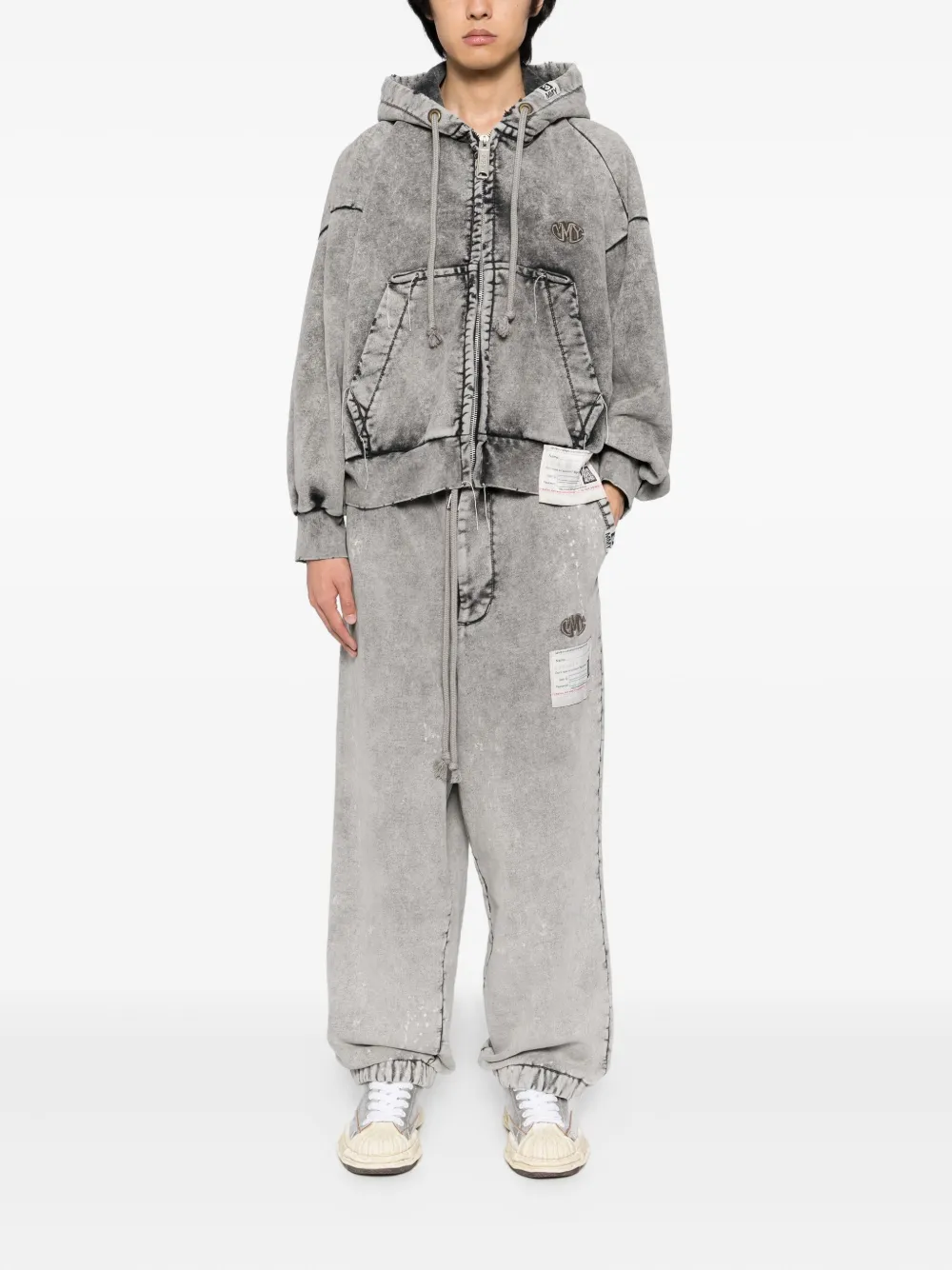 Maison MIHARA YASUHIRO Amateur Sewn Like broek - Grijs