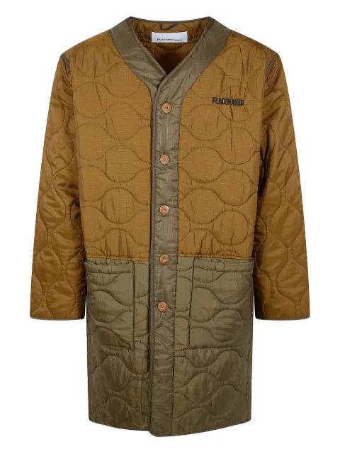 OAMC logo-embroidered coat