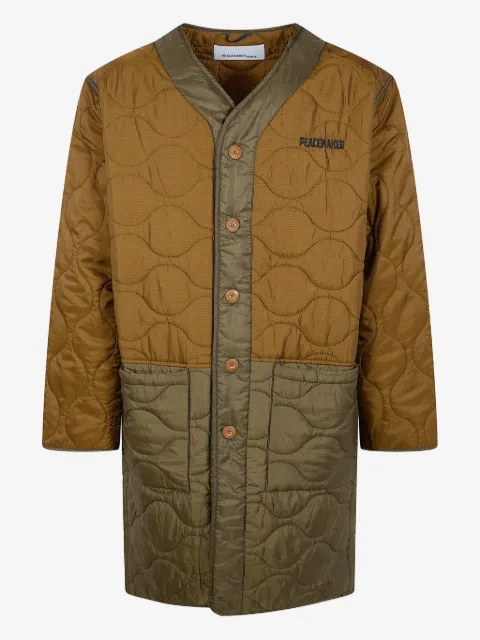 OAMC trenchcoat med broderad logotyp
