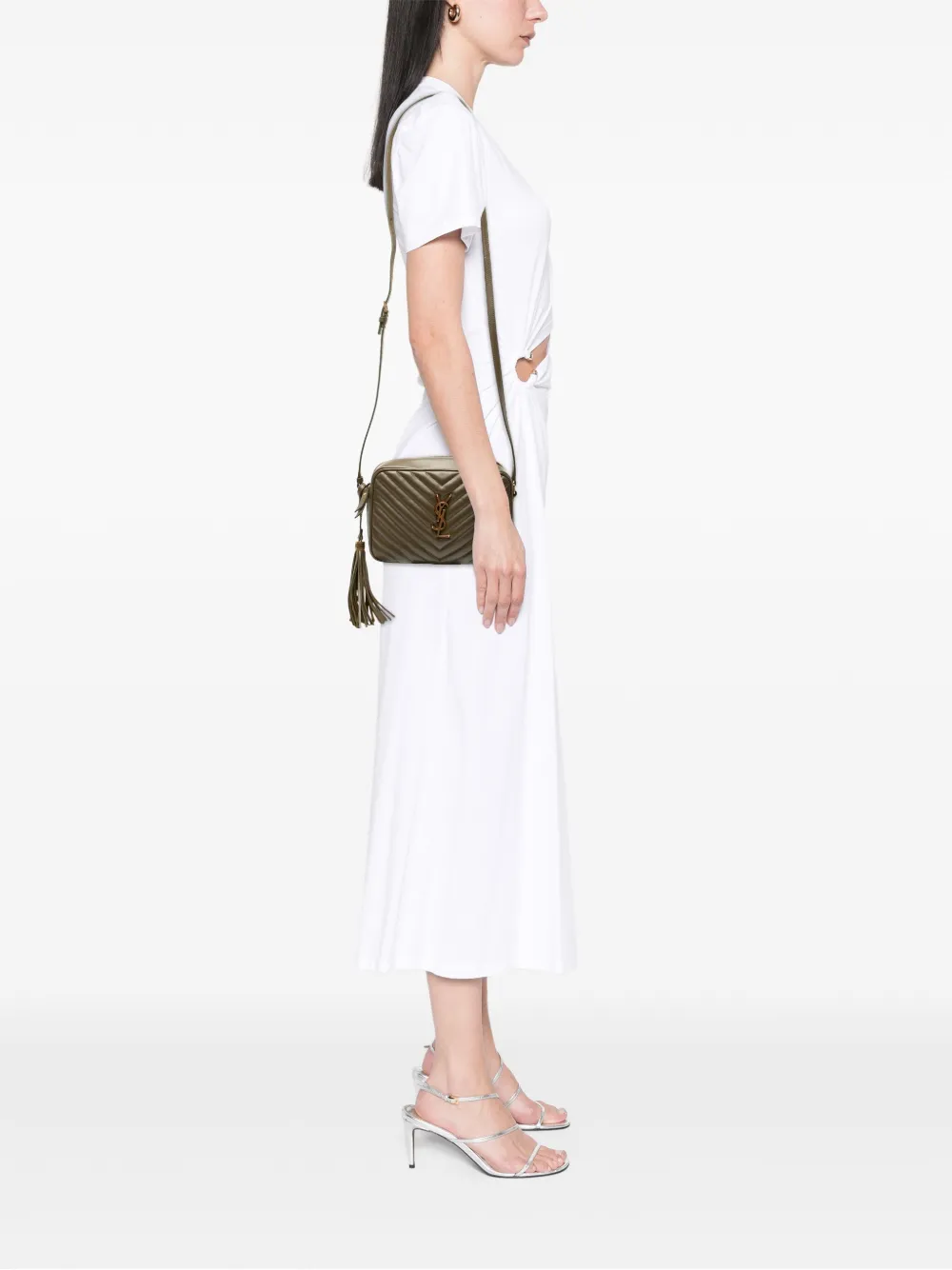 Saint Laurent Pre-Owned Matelasse Monogram Lou 皮质斜挎相机包（2020年典藏款） | 典藏臻品 | Image 2