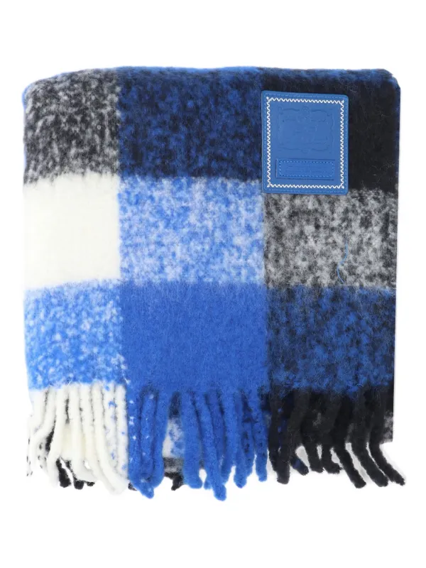 Ader Error Faylen Muffler スカーフ | ブルー | FARFETCH JP