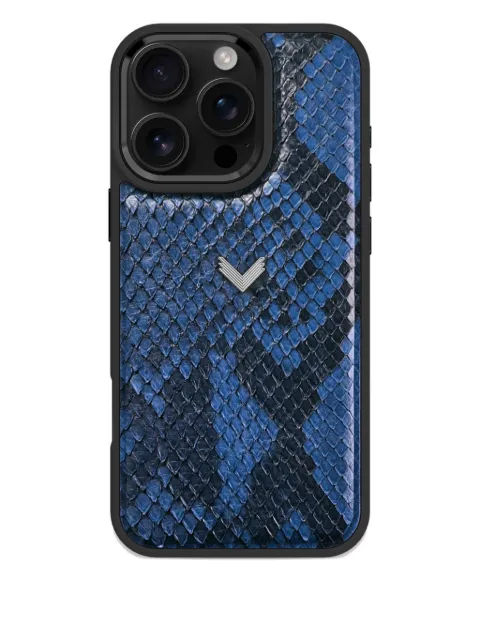 VELANTE x iPhone 16 Pro Max python leather phone case