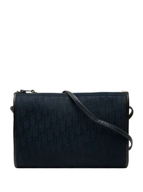 Christian Dior Pre-Owned bolsa crossbody Diorissimo Trotter Canvas 1980-1990