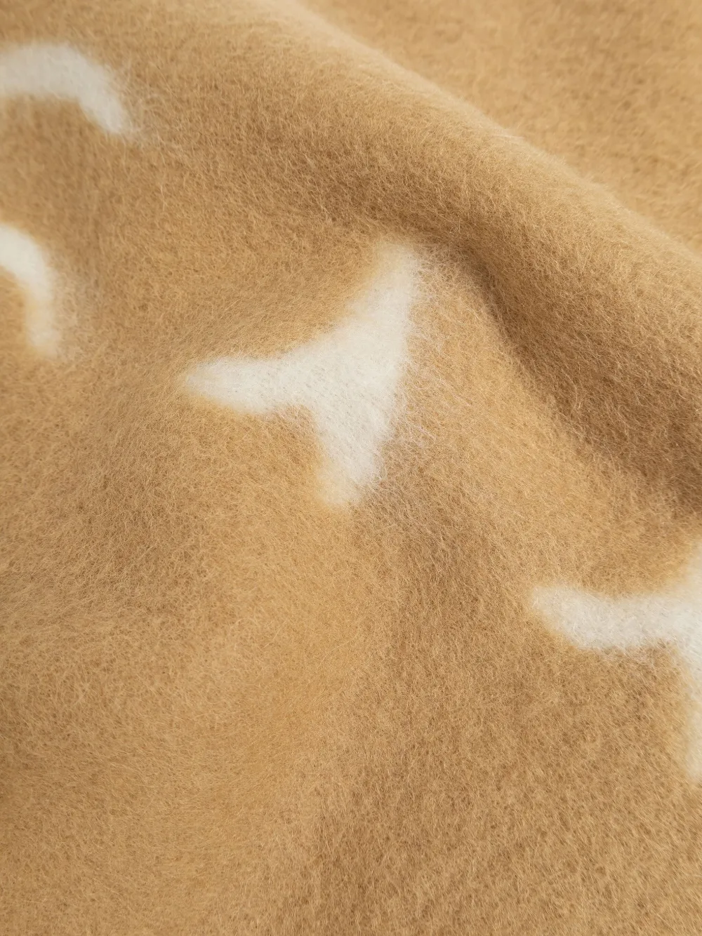 Burberry Sjaal met zakdetail en franje Beige