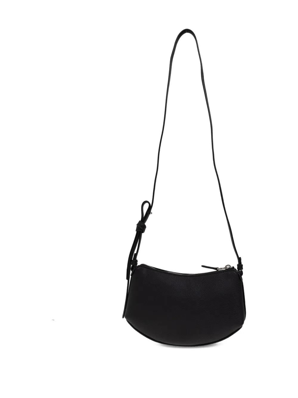 Kate Spade Loop Zip-leather Crossbody Bag In Black