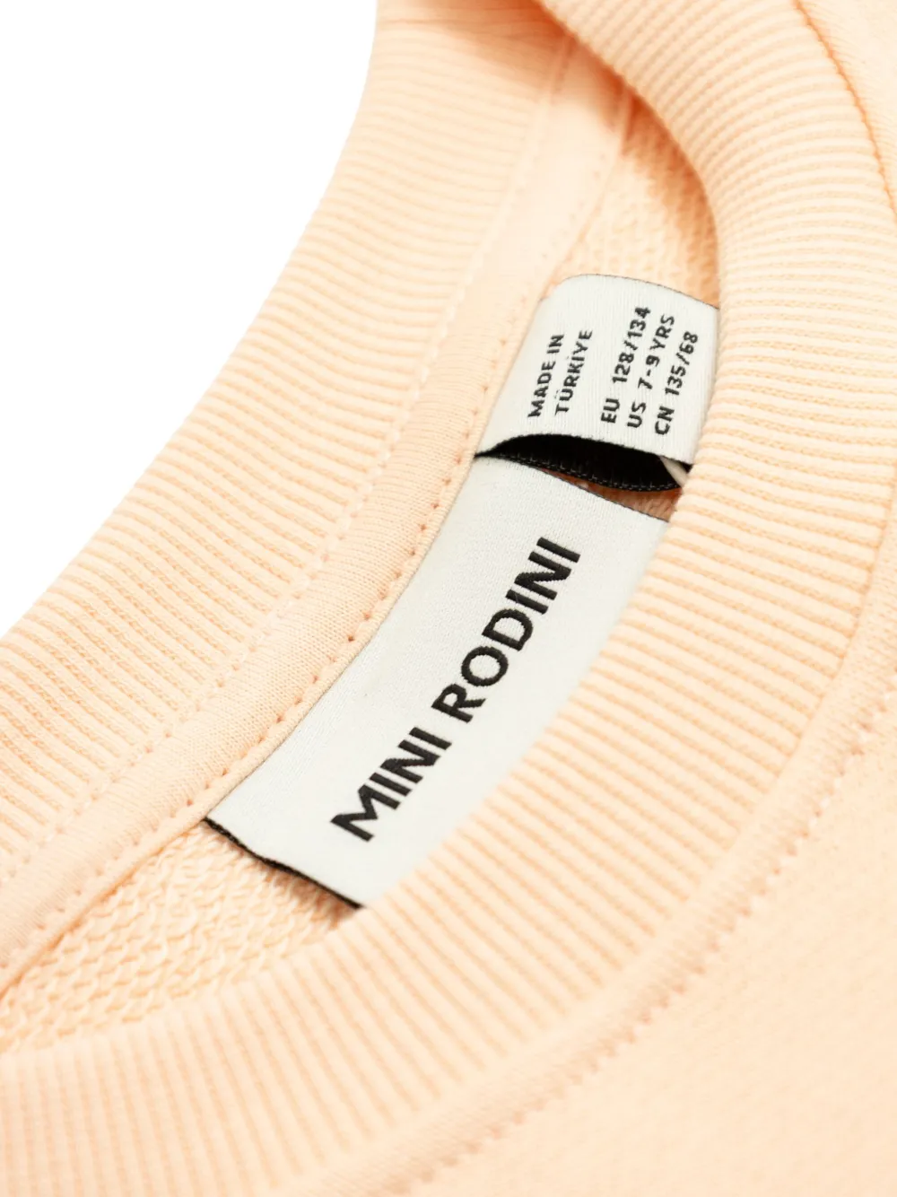 Mini Rodini Sweater met hartdetail Beige