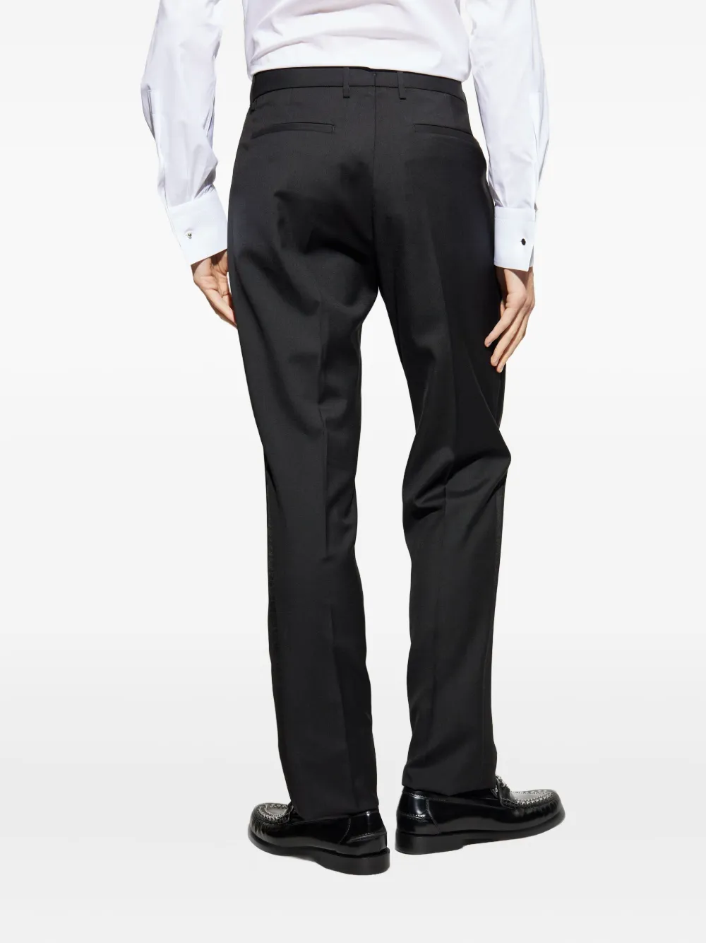 ETRO Broek met zijstreep Zwart