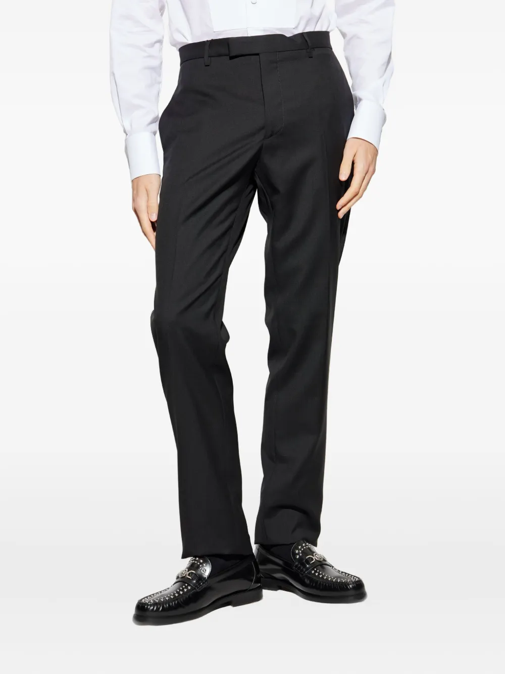 ETRO Broek met zijstreep Zwart