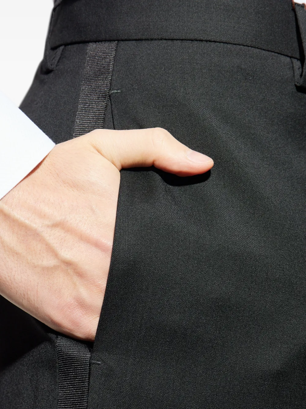 ETRO Broek met zijstreep Zwart