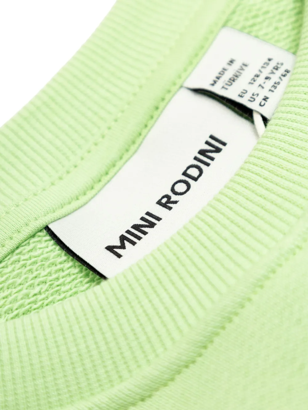 Mini Rodini Long-sleeve Sweatshirt In Green