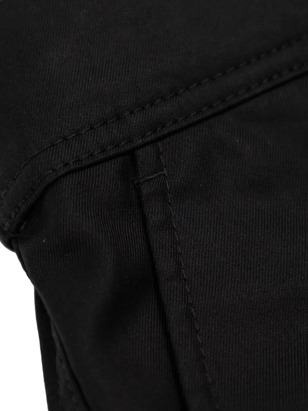 Burberry Check Trim Shorts In Black