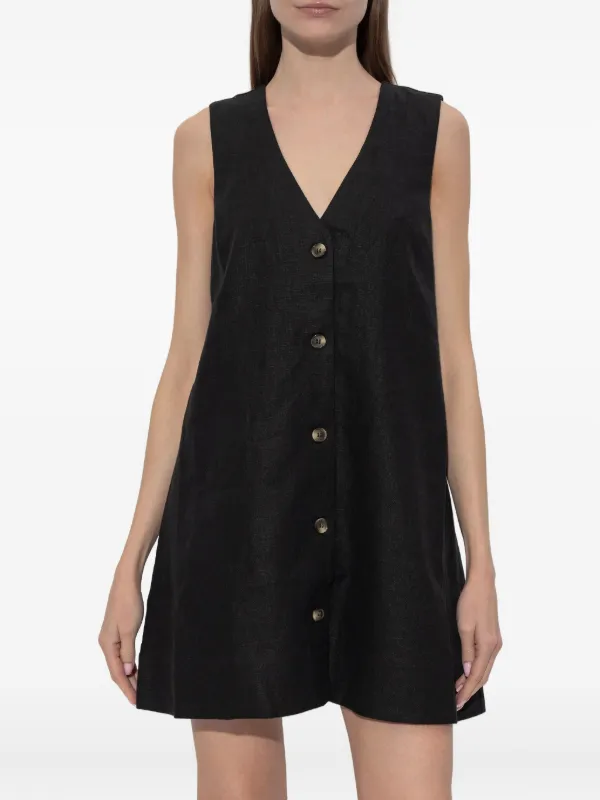 knee length dresses for ladies Posse | Women's | Neve Mini Dress | Black Dress Day main image 0