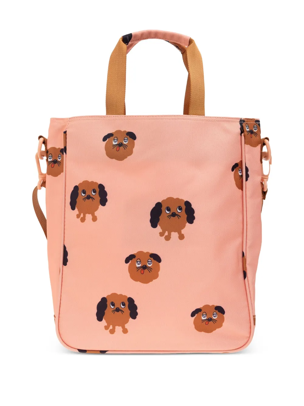 Mini Rodini Doggies print shoulder bag - Roze