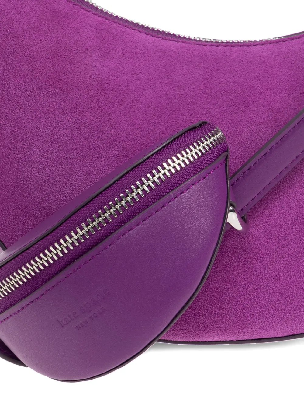 Kate Spade New York Duo Pebble Leather Crossbody Bag In Purple