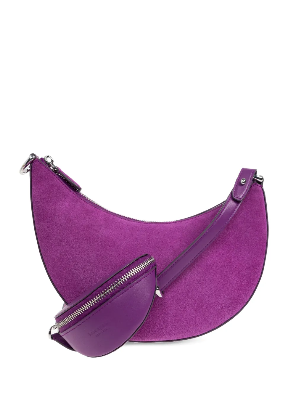 Kate Spade New York Duo Pebble Leather Crossbody Bag In Purple