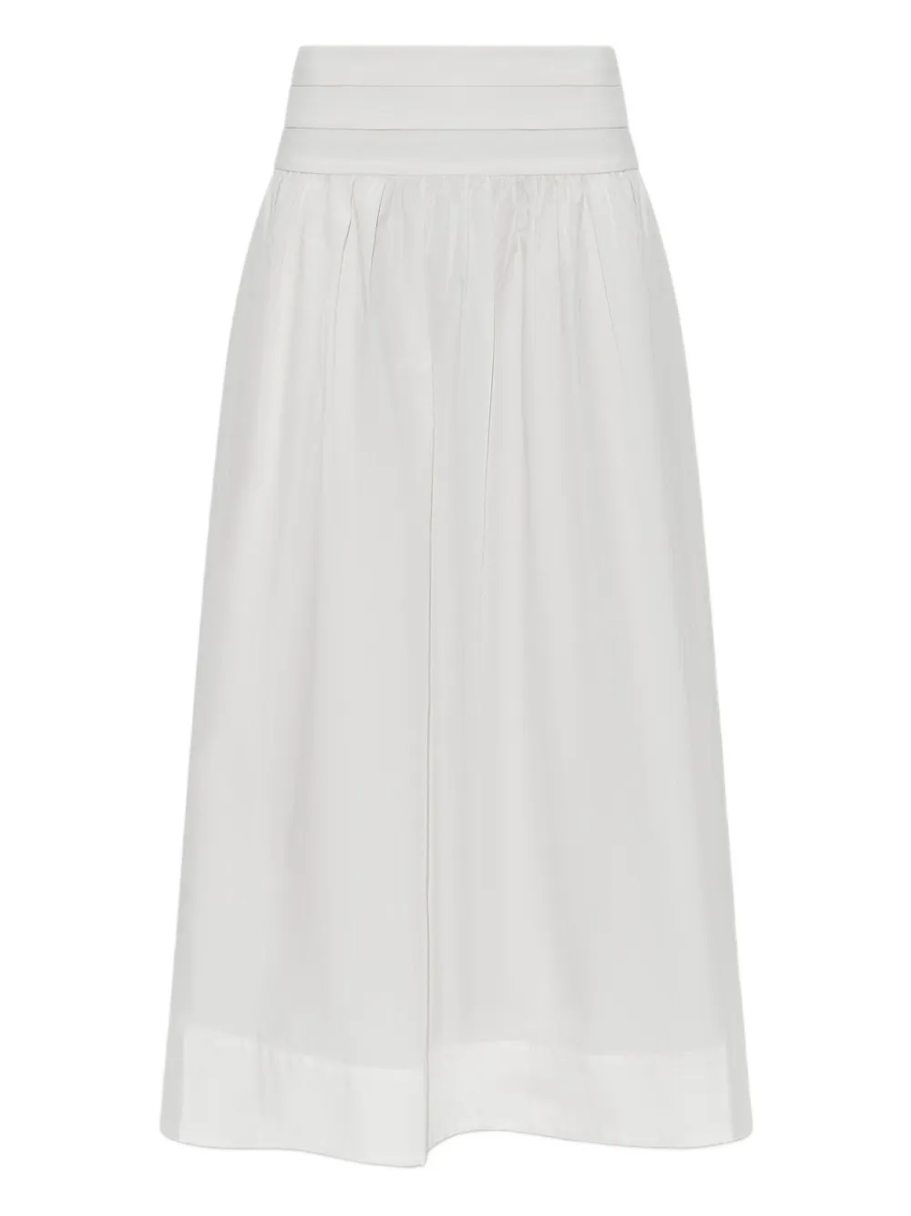 Posse Rue Maxi Skirt In White