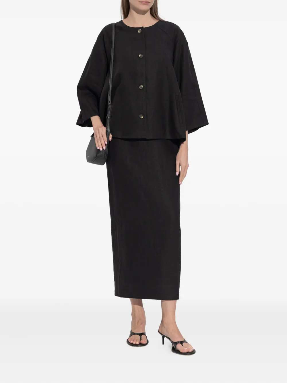 Posse Emma Maxi Skirt In Black