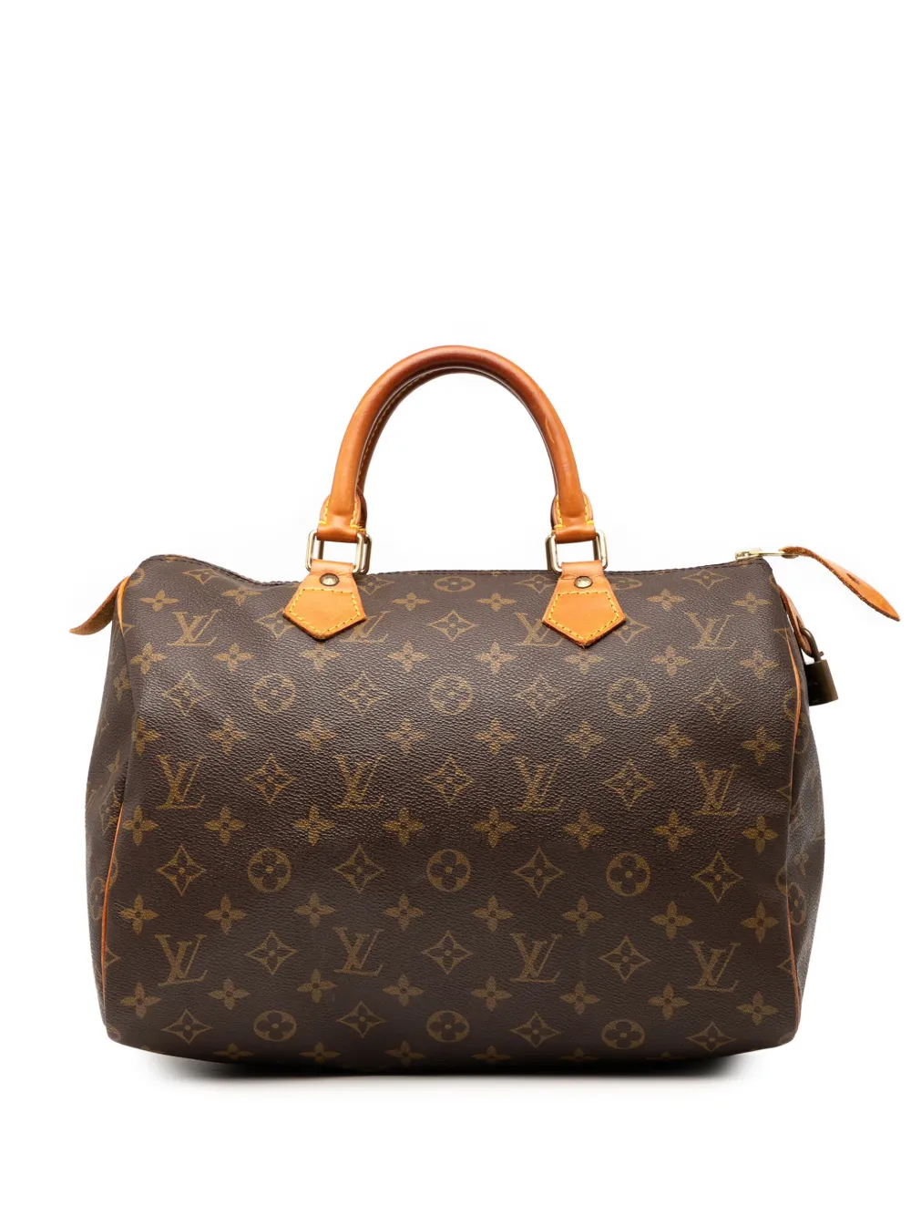 Louis Vuitton Pre-Owned 1993 モノグラム スピーディ 30 ボストンバッグ - ブラウン Louis Vuitton Pre-Owned 1993 モノグラム スピーディ 30 ボストンバッグ - ブラウン