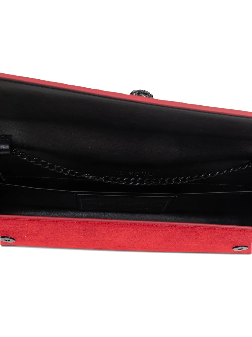 Kurt Geiger London Bond shopper verfraaid met handgreep Rood