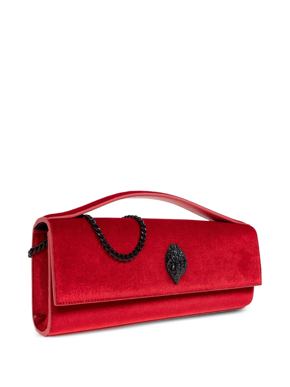 Kurt Geiger London Bond shopper verfraaid met handgreep Rood